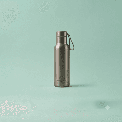 Stainless-steel insulated water bottle